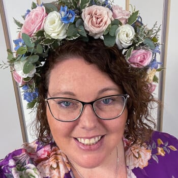 Fiona Stellino, floristry teacher